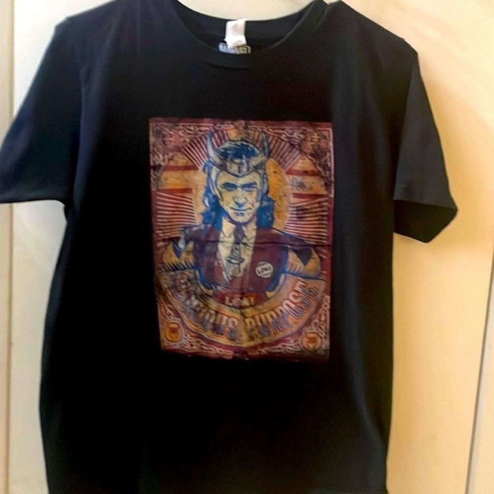 Pair of Marvel Loki Trickster Tees - Picture 5 of 7